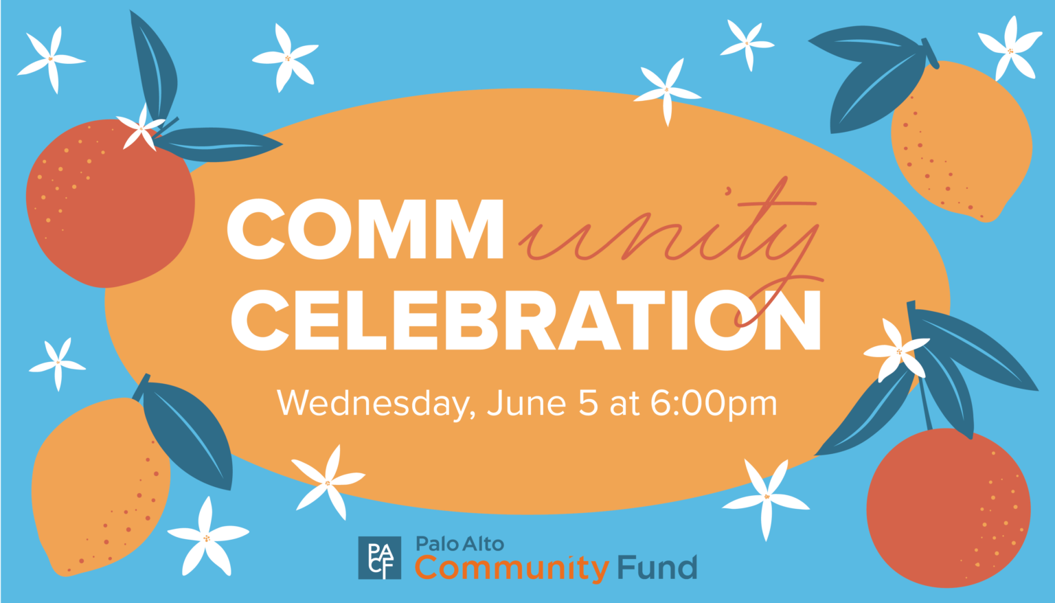 Register for the 2024 COMMunity Celebration - Palo Alto Community Fund